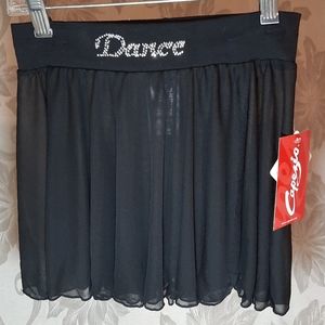 Capezio Pull-On Skirt with Decorated Waistband